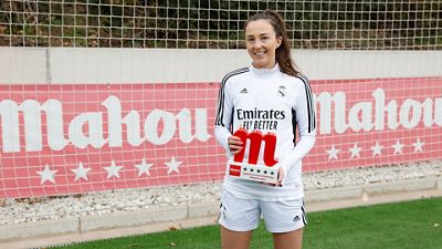 Weir wins Mahou Cinco Estrellas player of the month for February