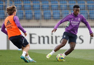 entrenamiento del real madrid