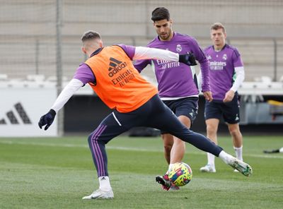 entrenamiento del real madrid