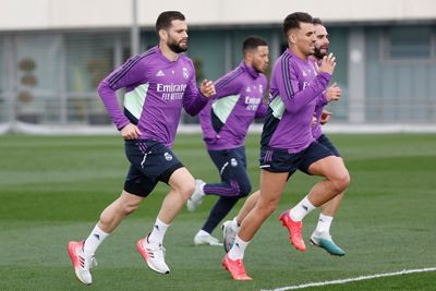 entrenamiento del real madrid
