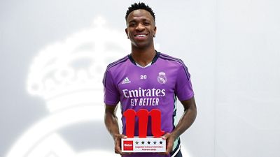 Vini Jr., Jogador Cinco Estrellas Mahou de Fevereiro