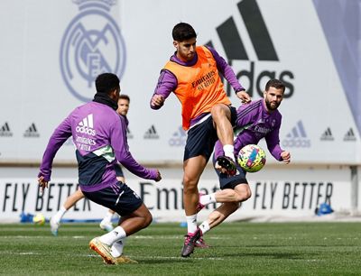 entrenamiento del real madrid