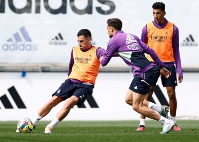 entrenamiento del real madrid