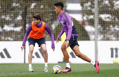 entrenamiento del real madrid