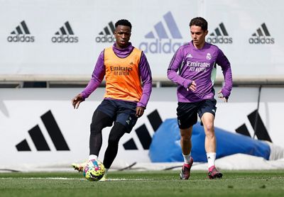 entrenamiento del real madrid