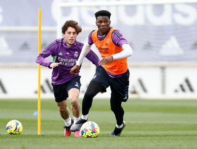 entrenamiento del real madrid