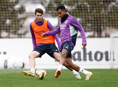 entrenamiento del real madrid