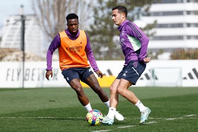 entrenamiento del real madrid