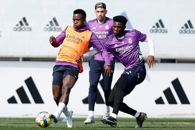 entrenamiento del real madrid