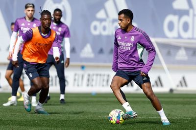 entrenamiento del real madrid