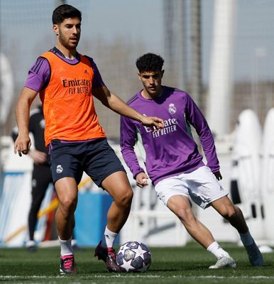 entrenamiento del real madrid