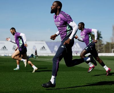 entrenamiento del real madrid