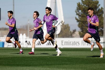 entrenamiento del real madrid