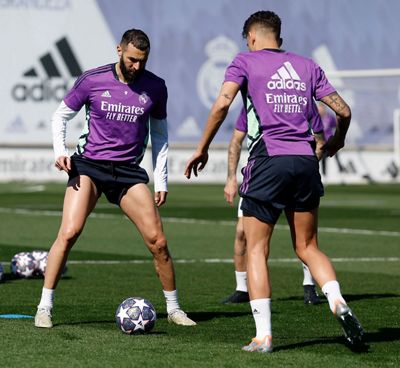 entrenamiento del real madrid