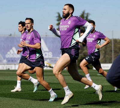 entrenamiento del real madrid