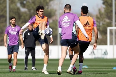 entrenamiento del real madrid