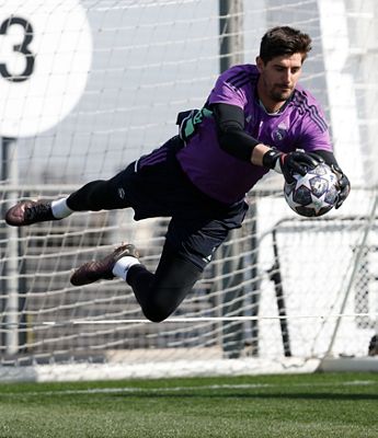 entrenamiento del real madrid