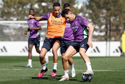entrenamiento del real madrid