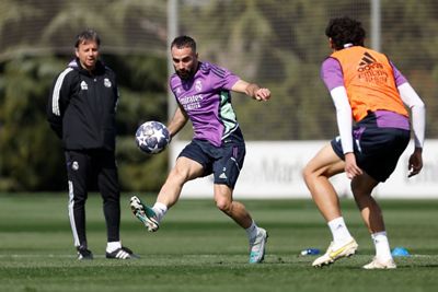 entrenamiento del real madrid