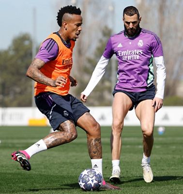 entrenamiento del real madrid