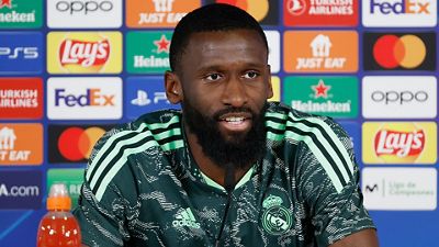 Rüdiger: 'Frente al Liverpool tenemos que encontrar el equilibrio entre defensa y ataque'