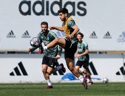 entrenamiento del real madrid