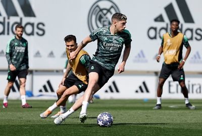 entrenamiento del real madrid