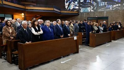 Misa funeral por Amancio Amaro