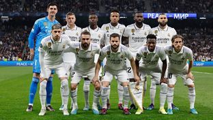 Once inicial del Real Madrid frente al Barcelona