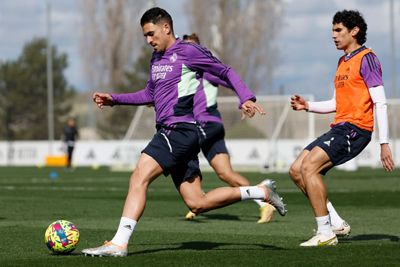 entrenamiento del real madrid