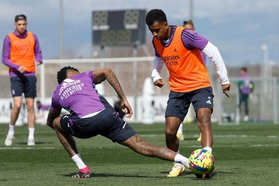 entrenamiento del real madrid