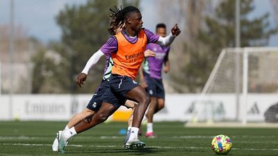 O Real Madrid prepara o Clássico