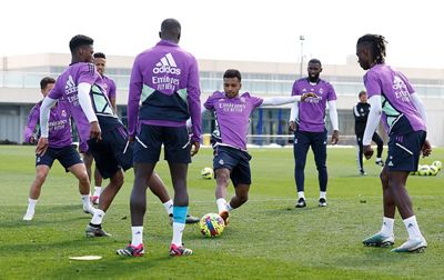 entrenamiento del real madrid