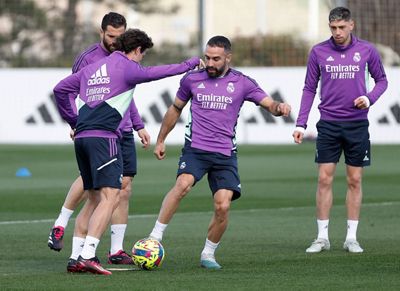 entrenamiento del real madrid