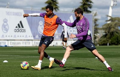 entrenamiento del real madrid