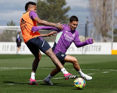 entrenamiento del real madrid