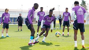 Final training session ahead of the Clásico