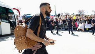 Así fue la llegada del Real Madrid a Barcelona