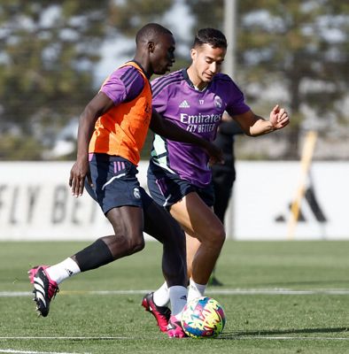 entrenamiento del real madrid