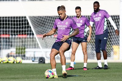 entrenamiento del real madrid