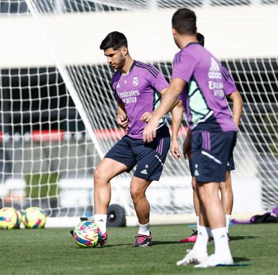 entrenamiento del real madrid