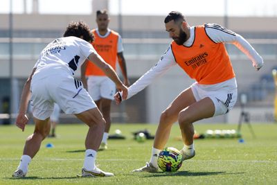 entrenamiento del real madrid