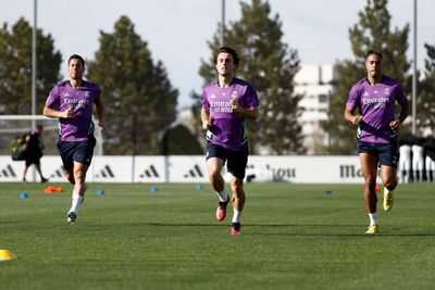 entrenamiento del real madrid