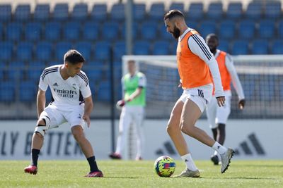 entrenamiento del real madrid