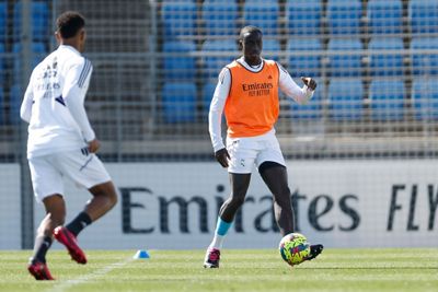 entrenamiento del real madrid