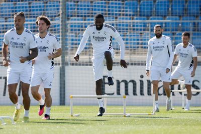 entrenamiento del real madrid