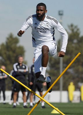 entrenamiento del real madrid