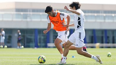Joint training session with Castilla