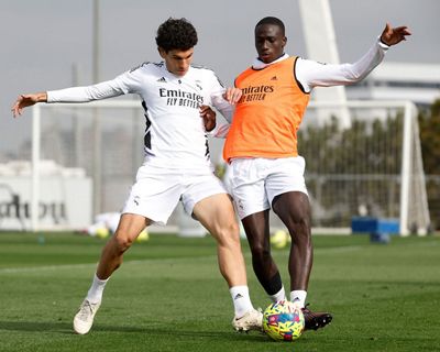 entrenamiento del real madrid