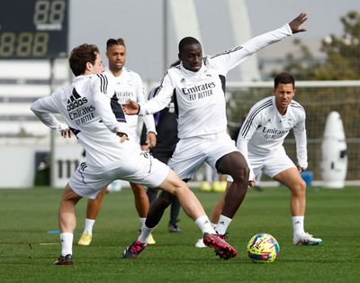 entrenamiento del real madrid